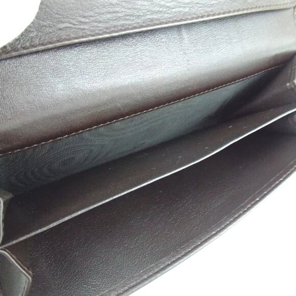 815149AM (C1) Gucci Wallet Long Brown PVC - Picture 8 of 12